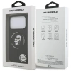 KARL LAGERFELD ETUI SILIKONOWE KARL&CHOUPETTE RING MAGSAFE DO IPHONE 17