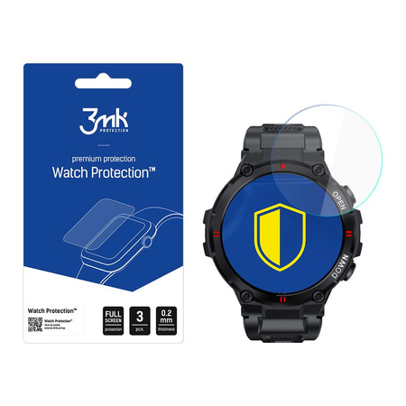 3MK FLEXIBLEGLASS DO ZEGARKA RUBICON RNCE73 PEŁNA OCHRONA