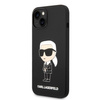 Karl Lagerfeld KLHCP14MSNIKBCK iPhone 14 Plus 6,7" hardcase czarny/black Silicone Ikonik