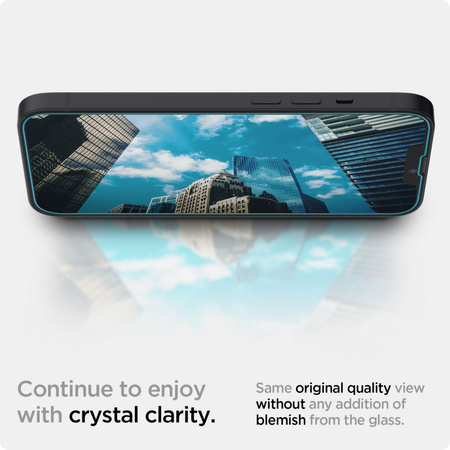 SPIGEN SZKŁO HARTOWANE GLAS.TR EZ FIT DO IPHONE 13 MINI 2 SZTUKI W ZESTAWIE