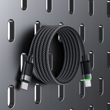 MCDODO KABEL USB-C SZYBKIE ŁADOWANIE DO SAMSUNG APPLE USB TYP C 60W 1M LED