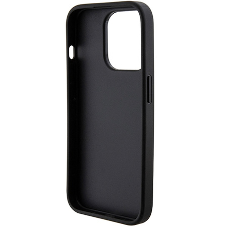GUESS ETUI HARDCASE GRIP STAND 4G DO IPHONE 15 PRO MAX 6.7 SAFFIANO STRASS