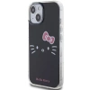 Etui Hello Kitty IML Kitty Face na iPhone 15 - czarne