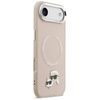 Etui Karl Lagerfeld Karl & Choupette Pins MagSafe do iPhone Air różowy