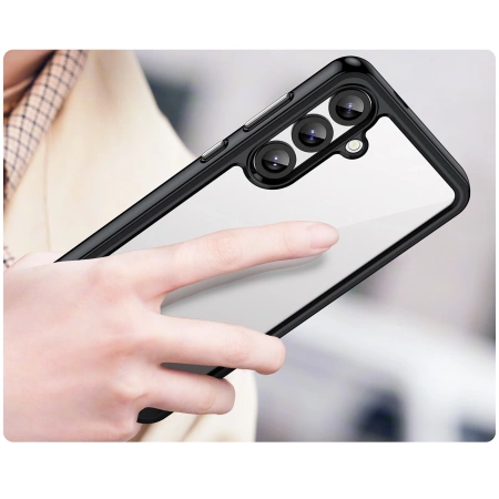 HURTEL CASE DO SAMSUNG GALAXY A36 OUTER SPACE POKROWIEC Z ELASTYCZNĄ RAMKĄ