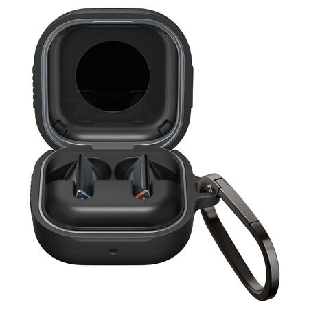 Spigen Rugged Armor, matte black - Samsung Galaxy Buds 4 Pro/4