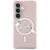 Etui Karl Lagerfeld IML KC Script MagSafe do Samsung Galaxy S26 różowy