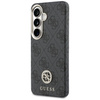 Etui Guess 4G Rhinestone Round Logo      MagSafe do Samsung Galaxy S26 czarny