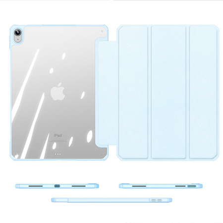 Dux Ducis Copa etui iPad 10.9'' 2022 (10 gen.) pokrowiec smart cover podstawka niebieskie