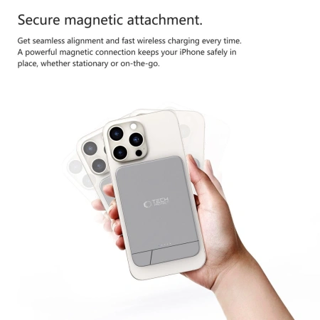 TECH-PROTECT POWERBANK PB14 LIFEMAG DO MAGSAFE 10000 MAH KOMPAKTOWY