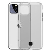 Baseus Transparent Key usztywnione etui z żelową ramką iPhone 11 Pro Max czarny (WIAPIPH65S-QA01)