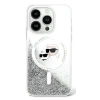 KARL LAGERFELD ETUI TRANSPARENT DO IPHONE 16 6.1 DO MAGSAFE Z LIQUID