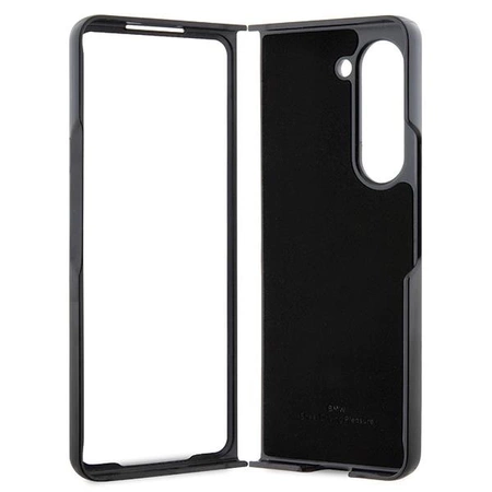 Etui BMW Signature Logo Imprint na Samsung Galaxy Z Fold 5 - czarne