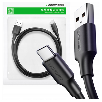 UGREEN KABEL USB-A DO USB-C 0,25M DO TELEFONÓW I KOMPUTERÓW PRZESYŁ DANYCH