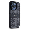 DKNY HARDCASE SKÓRZANE ETUI DO IPHONE 15 PRO MAX 6.7 Z LOGO METALOWYM MONO