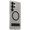 Etui CARE by PanzerGlass Feature Black Kickstand & QI do Samsung Galaxy S25 Ultra - przezroczysty