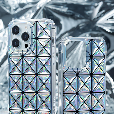 Kingxbar Miya Series etui iPhone 14 pokrowiec obudowa na tył plecki laser color