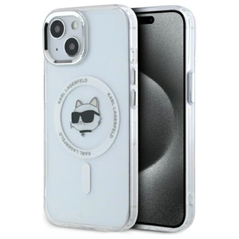 KARL LAGERFELD ETUI CASE POKROWIEC DO IPHONE 15 6 1 DO MAGSAFE METAL