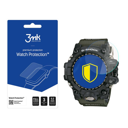 3MK SZKŁO HYBRYDOWE FLEXIBLEGLASS DO CASIO G-SHOCK MUDMASTER OCHRONA