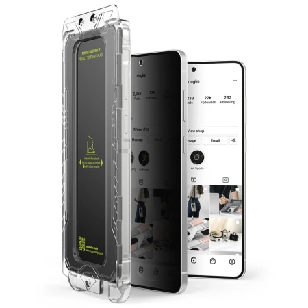 RINGKE SZKŁO PRYWATYZUJĄCE EASY SLIDE 2-PACK DO SAMSUNG GALAXY S25 EDGE
