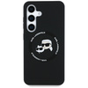 KARL LAGERFELD ETUI SILICONE DOUBLE HEADS AND CIRCLE DO MAGSAFE DO SAMSUNG