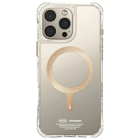 Skinarma etui Saido iPhone 16 Pro 6.3 Magnetic Charging szampański/champagne