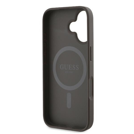 GUESS ETUI HARDCASE DO IPHONE 16 PLUS 6.7 DO MAGSAFE RING LOGO CLASSIC