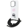 Etui Karl Lagerfeld IML Crossbody        Karl&Choupette Head do iPhone 16 Pro Max biały