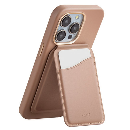 UNIQ COEHL ESME PORTFEL DO IPHONE 11 12 13 14 15 Z LUSTERKIEM MAGNETYCZNY