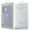 GUESS ETUI CASE POKROWIEC TPU DO IPHONE 16 Z LOGO METALOWYM I WZOREM