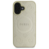 GUESS ETUI HARDCASE SAFFIANO PEONY DO IPHONE 16 6.1 DO MAGSAFE Z MODERNYM