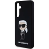 Etui Karl Lagerfeld Silicone Ikonik na Samsung Galaxy S24 - czarne