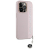 KARL LAGERFELD HARDCASE DO IPHONE 15 PRO 6.1 Z RHINESTONES I CHARM SAFFIANO