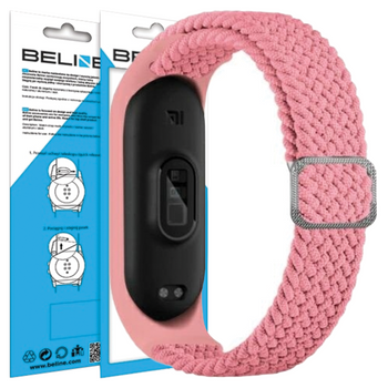 BELINE PASEK DO MI BAND 7 6 5 TEXTILE DO ZEGARKÓW MI BAND 7 6 5 KOMFORTOWY