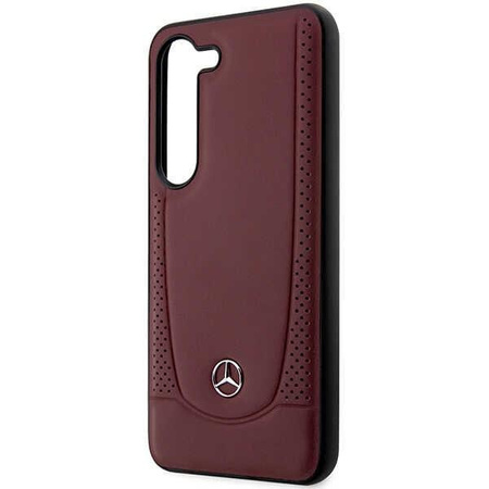 Etui Mercedes MEHCS23MARMRE S23+ S916 - czerwone Leather Urban Bengale