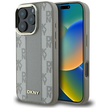DKNY ETUI CHECKERED PATTERN DO IPHONE 16 PRO MAX DO MAGSAFE POKROWIEC