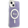 Etui Guess GUHMP14MH4STU na iPhone 14 Plus 6.7" purpurowy/purple hardcase 4G MagSafe