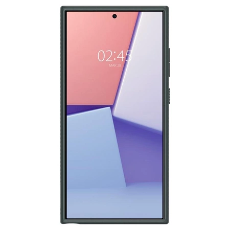 Etui Spigen Liquid Air na Samsung Galaxy S24 Ultra - ciemnozielone