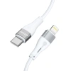 WOZINSKY KABEL DO LIGHTNING USB-C PD 27W DO IPHONE 12 13 14 1M BIAŁY