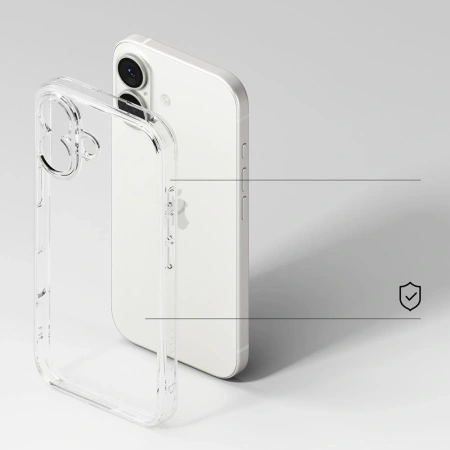 RINGKE ETUI FUSION DO IPHONE 17 POKROWIEC PRZEZROCZYSTY WYTRZYMAŁY