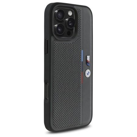 BMW ETUI HARDCASE DO IPHONE 16 PRO MAX 6.9 M PERFORATED TRICOLOR DETAIL