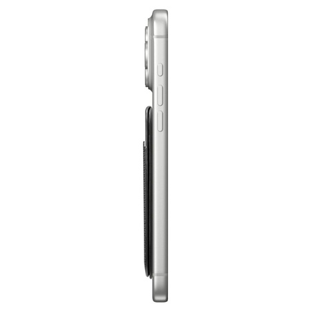 SPIGEN S314-1 SLIM FOLD TRIPOD MAGSAFE UNIVERSAL MAGNETIC CARD HOLDER BLACK