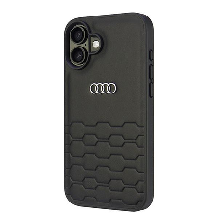 AUDI ETUI CASE DO IPHONE 16 PLUS 6.7 Z SYNTHETIC LEATHER WYTRZYMAŁE OCHRONA
