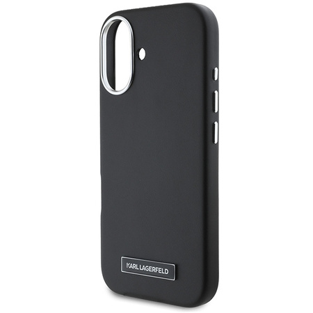 KARL LAGERFELD ETUI DO IPHONE 16 PLUS 6.7 HARDCASE FW METAL PLATE