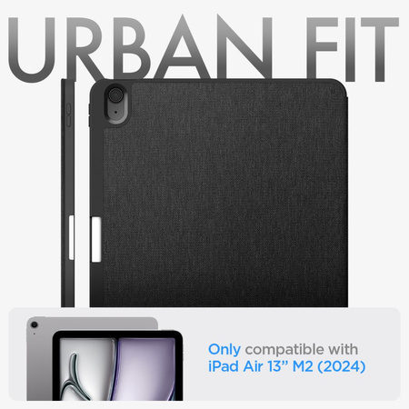 SPIGEN URBAN FIT POKROWIEC DO IPAD AIR 13 1 2 2024 2025 Z OCHRONĄ I STANDEM