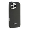 AUDI ETUI SILIKONOWE CASE POKROWIEC DO IPHONE 16 PRO MAX 69 CZARNY HARDCASE