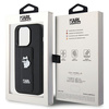 KARL LAGERFELD KLHCP14LGSACHPK ETUI HARDCASE DO IPHONE 14 PRO 6,1 GRIPSTAND