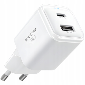 INNOSTYLE SZYBKA ŁADOWARKA KOSTKA USB-C 35W USB TYP C GAN II DO SAMSUNG LED