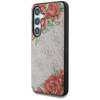 GUESS ETUI LEATHER 4G FLOWERS PRINT DO SAMSUNG GALAXY S25 DO MAGSAFE WYSOKA