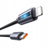 MCDODO ŁADOWARKA KABEL USB-C LIGHTNING SZYBKIEGO ŁADOWANIA DO IPHONE 1M LED